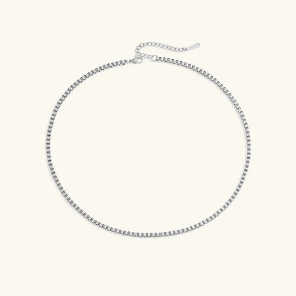 [Raffine]Danica Box Chain Gold Necklace