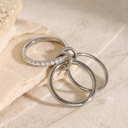 [Raffine]Evadne Diamond Ring Stack