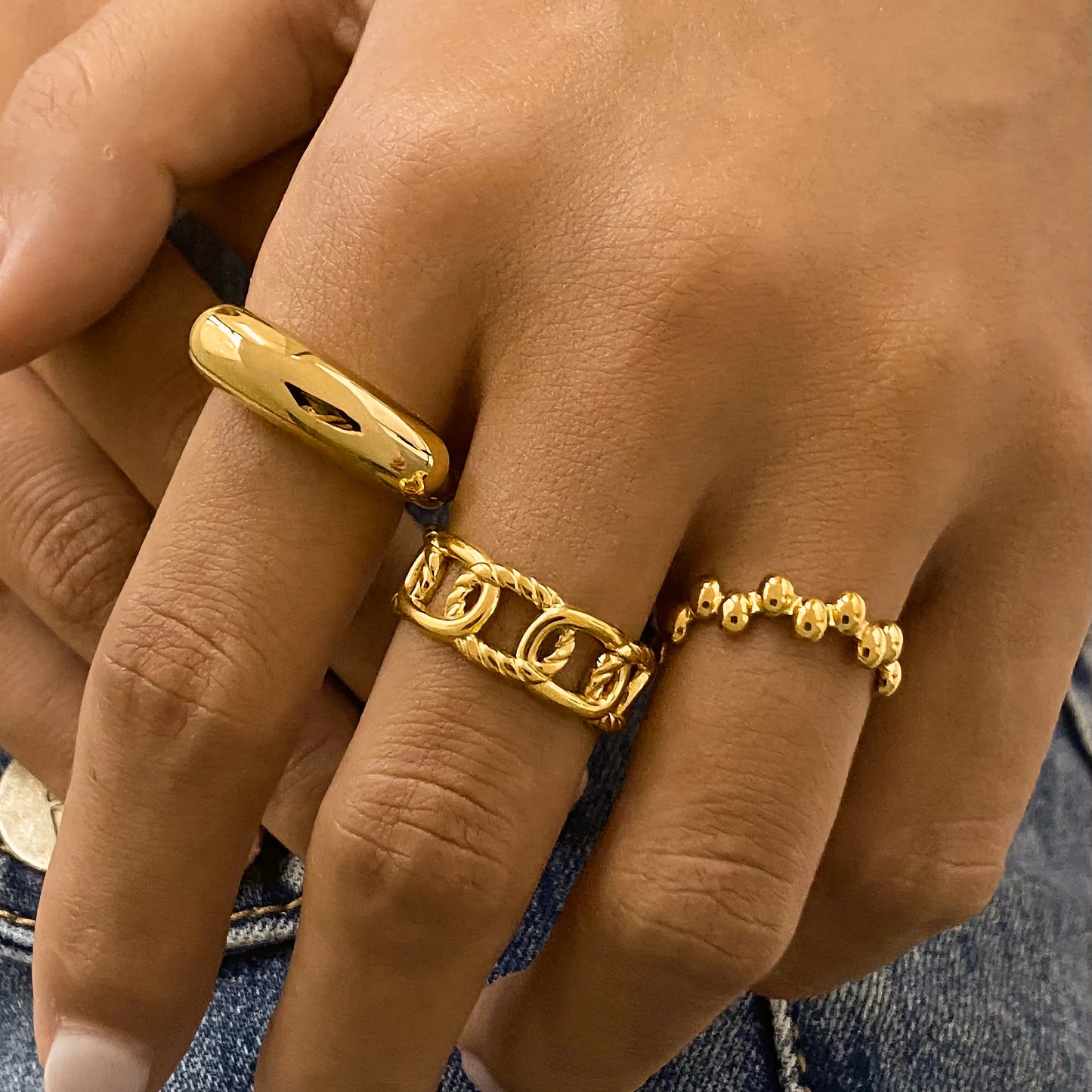 [Raffine]Emeline Gold Ring