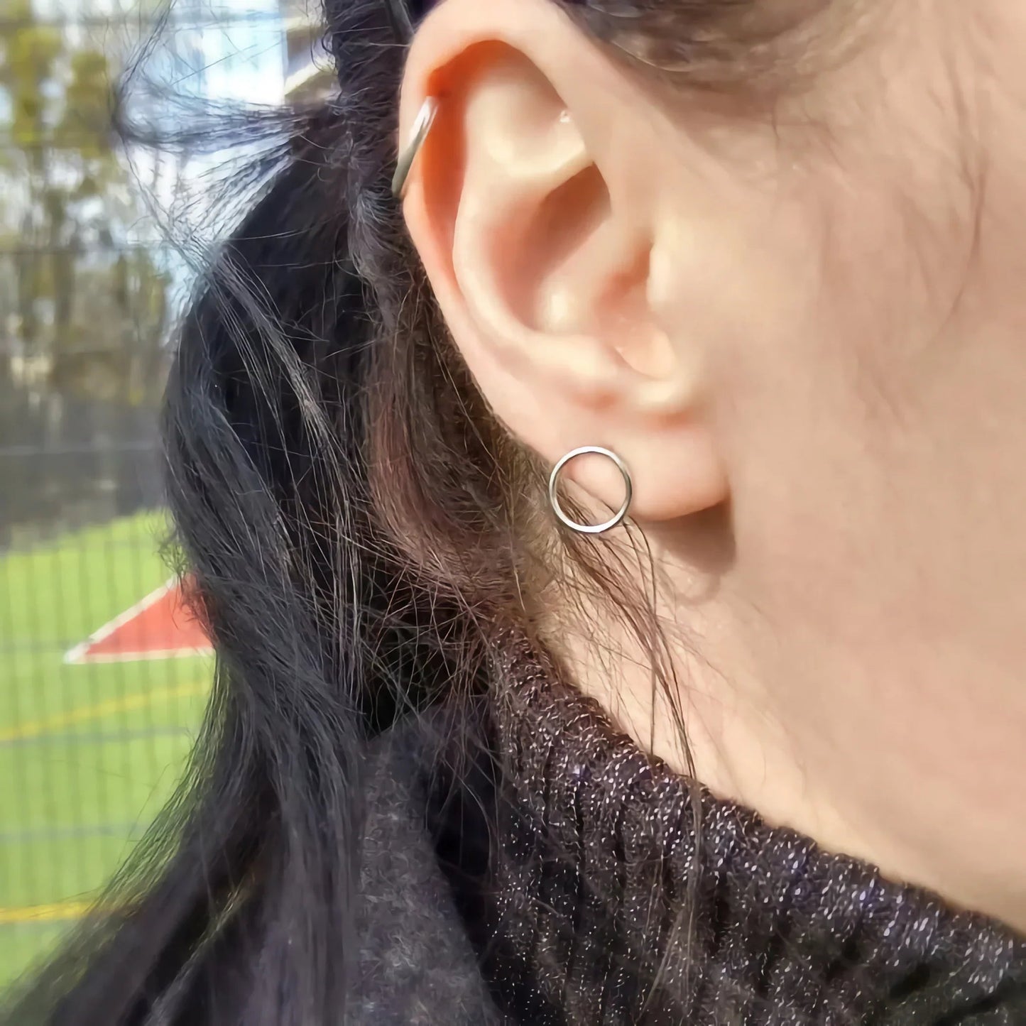 [Raffine]Aureole Gold Earrings