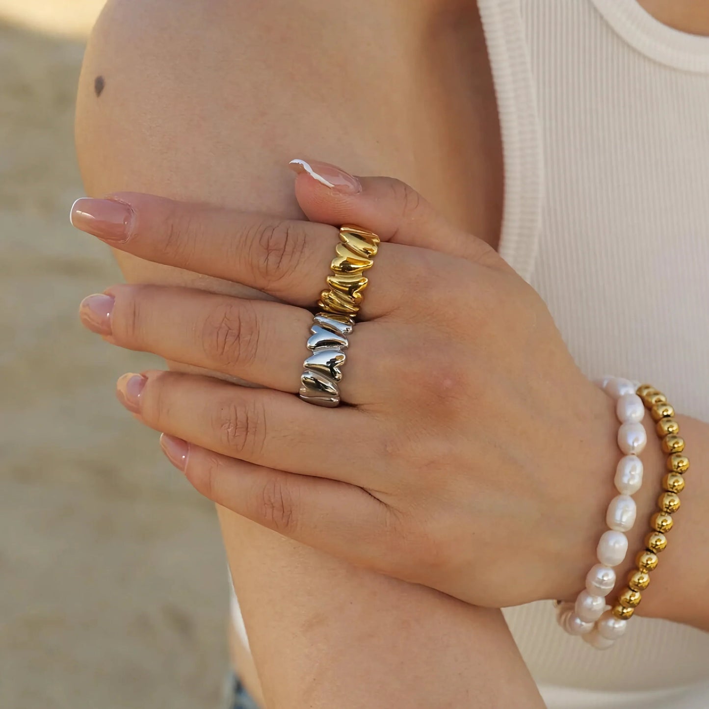 [Raffine]Elena Gold Ring