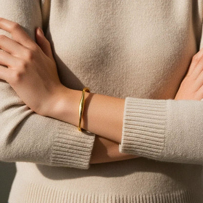 [Raffine]Tiffany Gold Bangle
