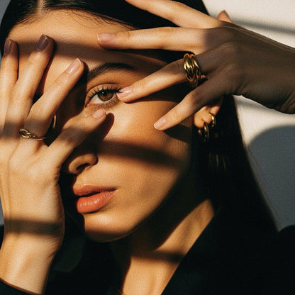 [Raffine]Bellara Gold Knot Ring