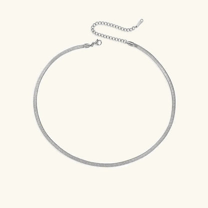 [Raffine]Elizabeth Gold Herringbone Necklace