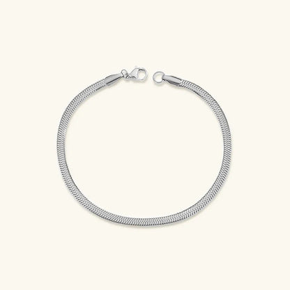 [Raffine]Vida Gold Herringbone Bracelet