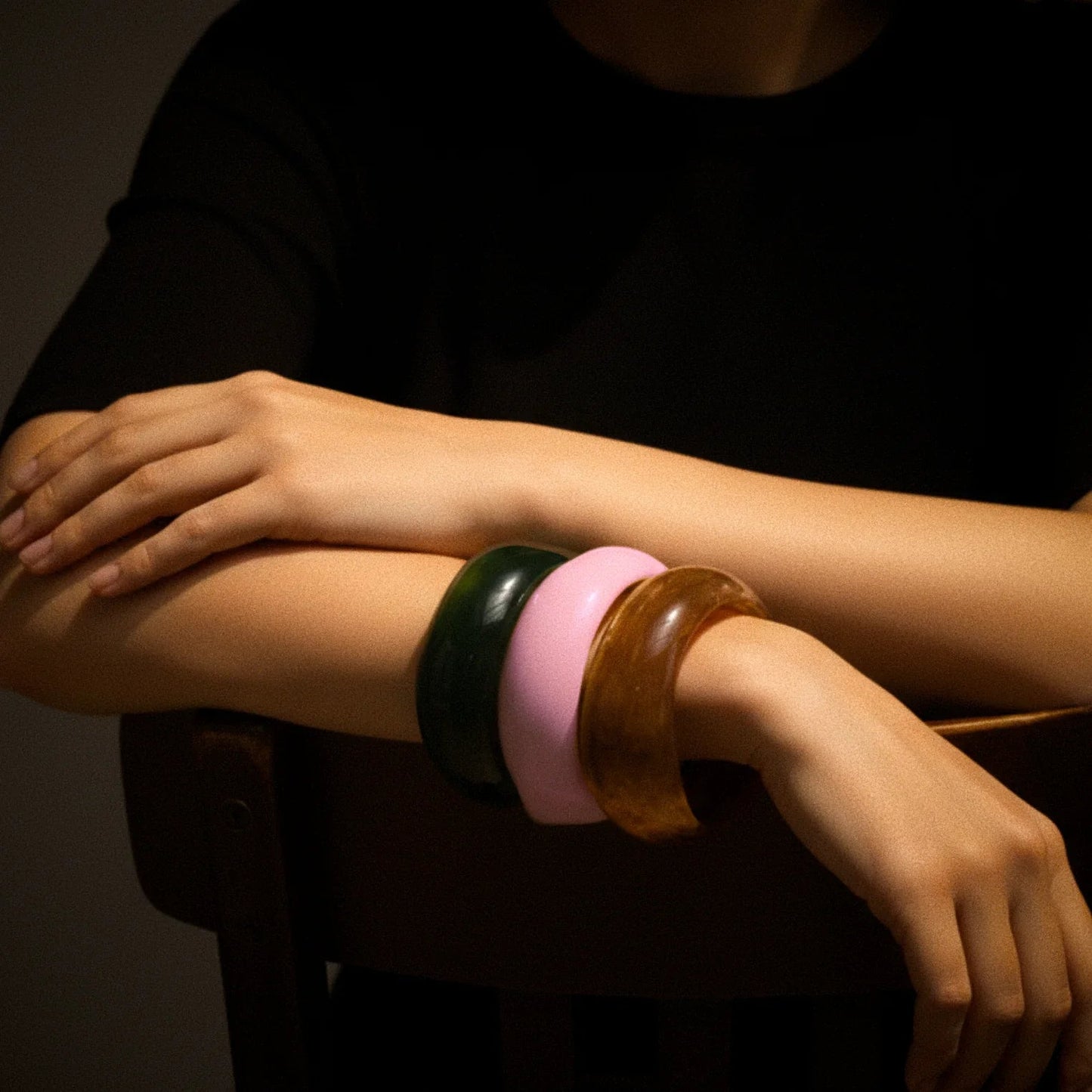 [Raffine]Julianna Sculpted Autumn Bangles