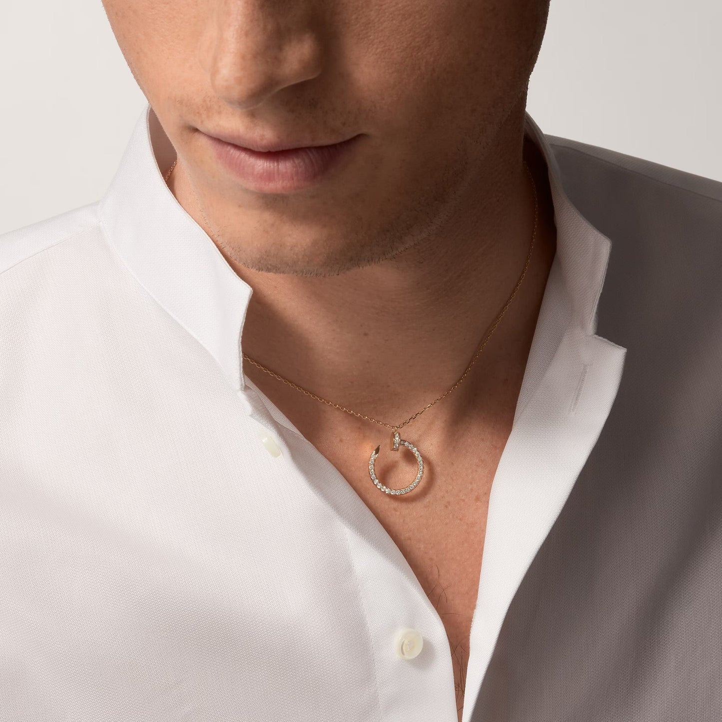 [Raffine]JUSTE NECKLACE FULL DIAMOND
