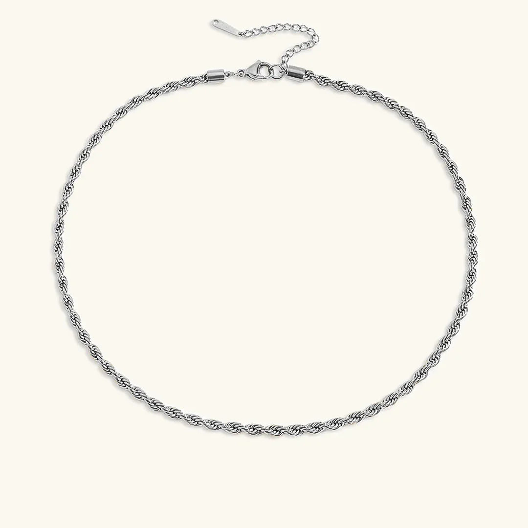 [Raffine]Bianca Rope Chain Gold Necklace