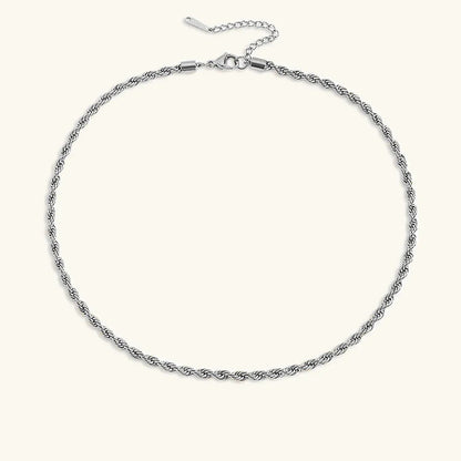 [Raffine]Bianca Rope Chain Gold Necklace
