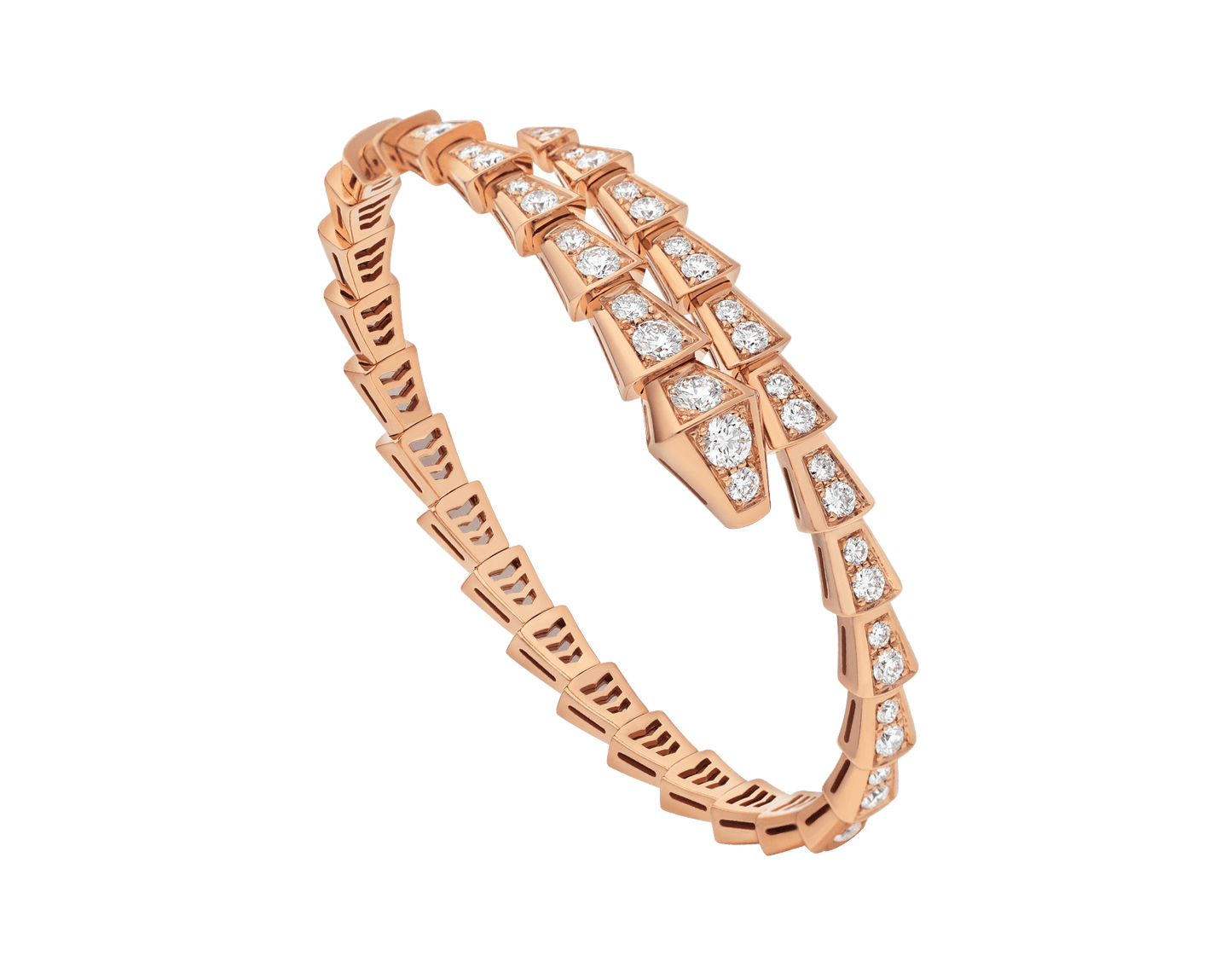[Raffine]SERPENTI BRACELET 6.8MM PINK GOLD DIAMOND