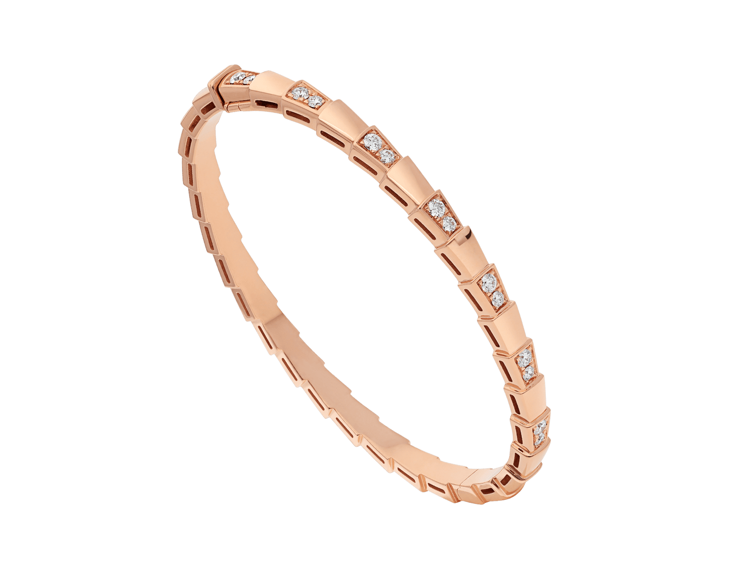 [Raffine]SERPENTI SMALL BRACELET PINK GOLD DIAMOND