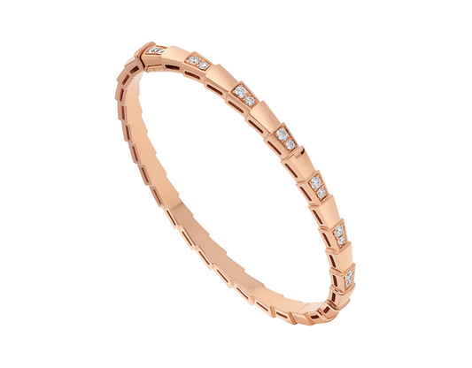 [Raffine]SERPENTI SMALL BRACELET PINK GOLD DIAMOND