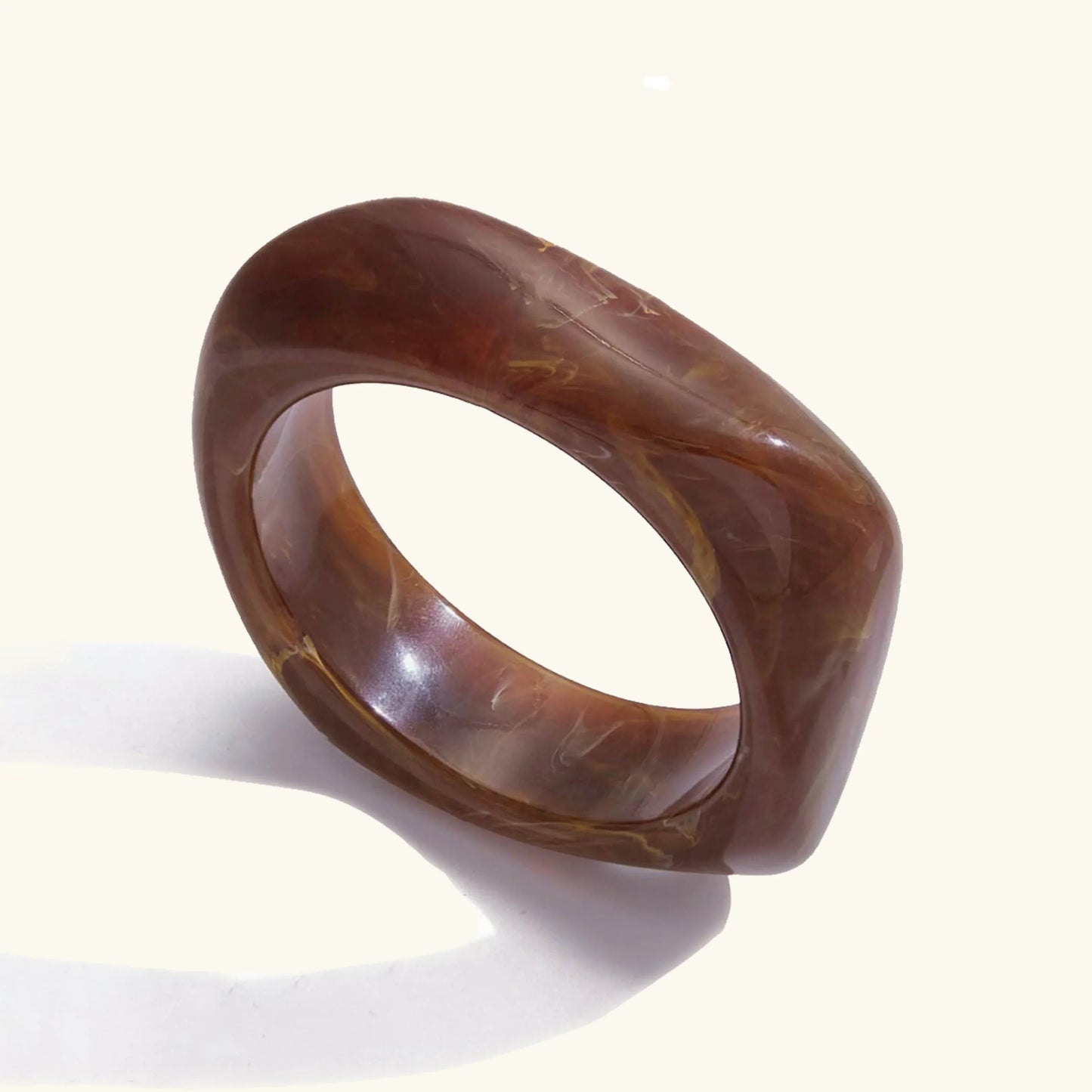 [Raffine]Kaitlyn Chunky Acrylic Bangle