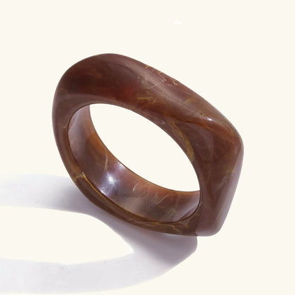 [Raffine]Kaitlyn Chunky Acrylic Bangle