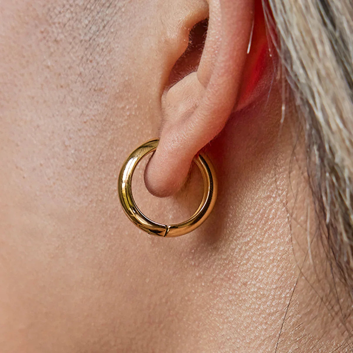 [Raffine]Clarabelle Staple Gold Hoops Bundle