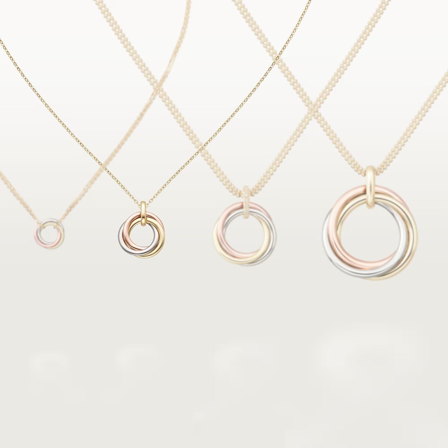 [Raffine]TRINITY SMALL NECKLACE