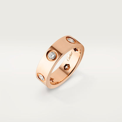 [Raffine]LOVE 5.5MM 6 DIAMOND RING
