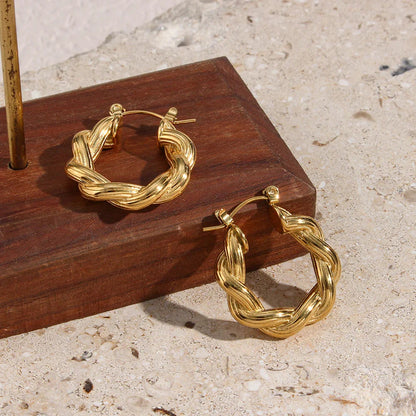 [Raffine]Layla Hoop Earrings