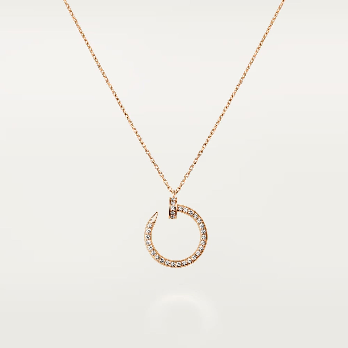 [Raffine]JUSTE NECKLACE FULL DIAMOND