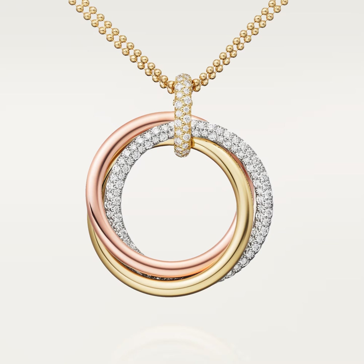 [Raffine]TRINITY LARGE NECKLACE