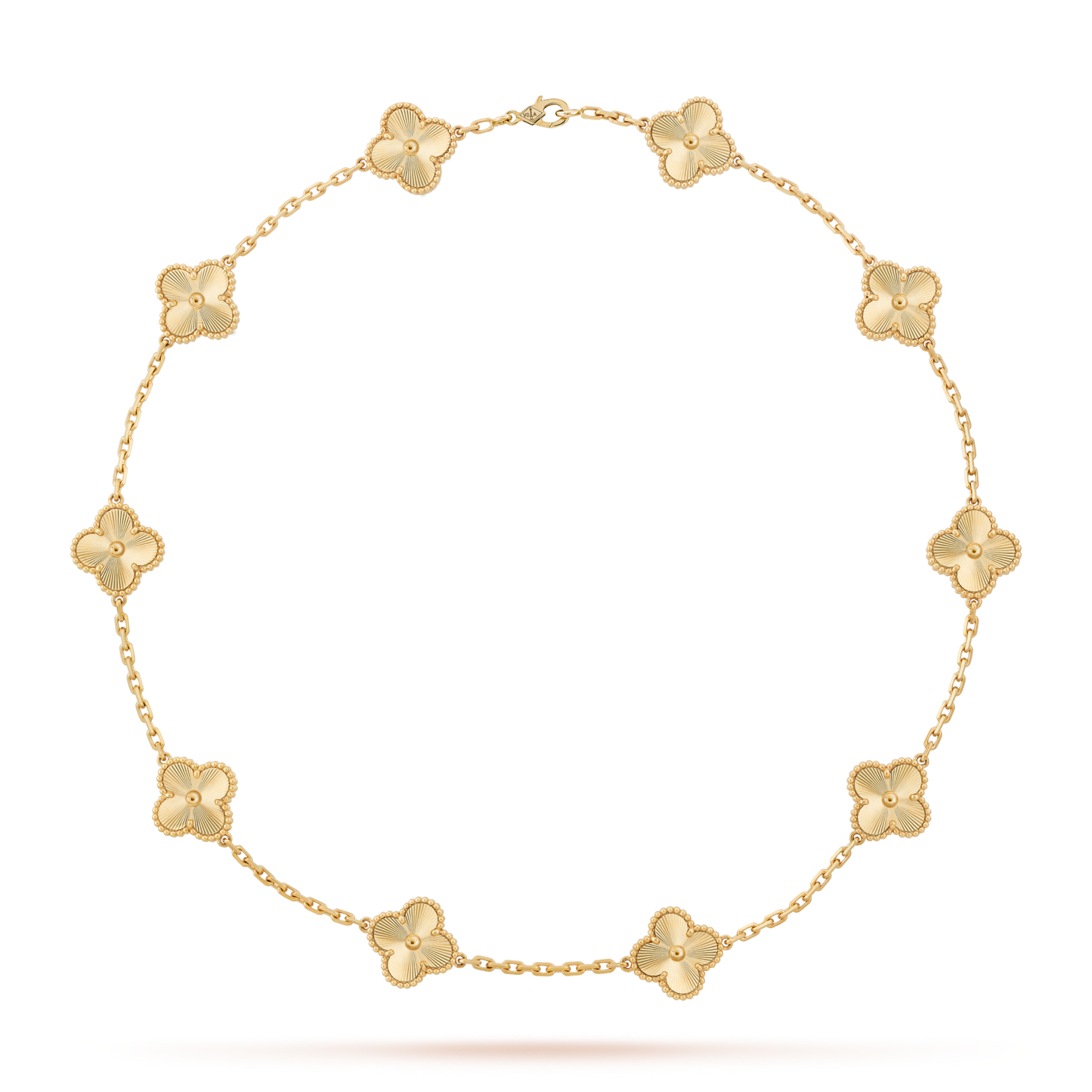 [Raffine]COLLAR LÁSER TRÉBOL 10 MOTIVOS