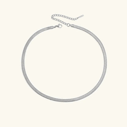[Raffine]Elizabeth Gold Herringbone Necklace