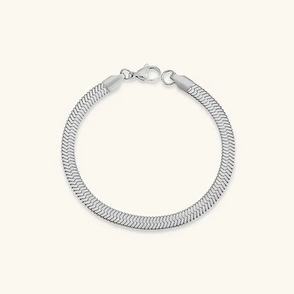 [Raffine]Vida Gold Herringbone Bracelet
