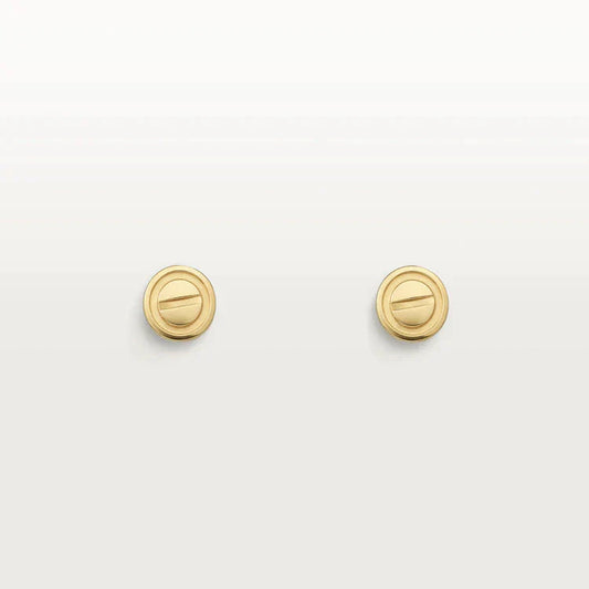 [Raffine]LOVE EARRINGS GOLD 10MM