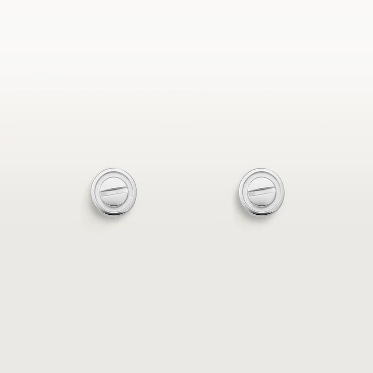 [Raffine]LOVE EARRINGS SILVER 10MM