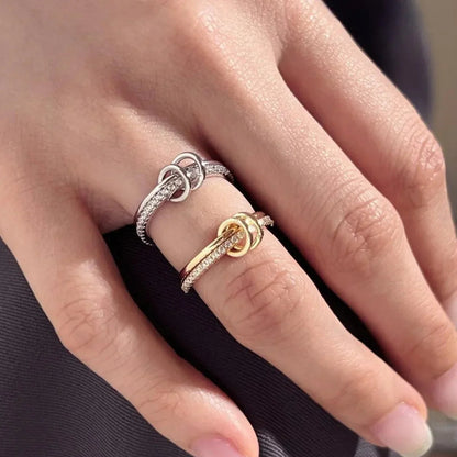 [Raffine]Adela Stacked Diamond Ring
