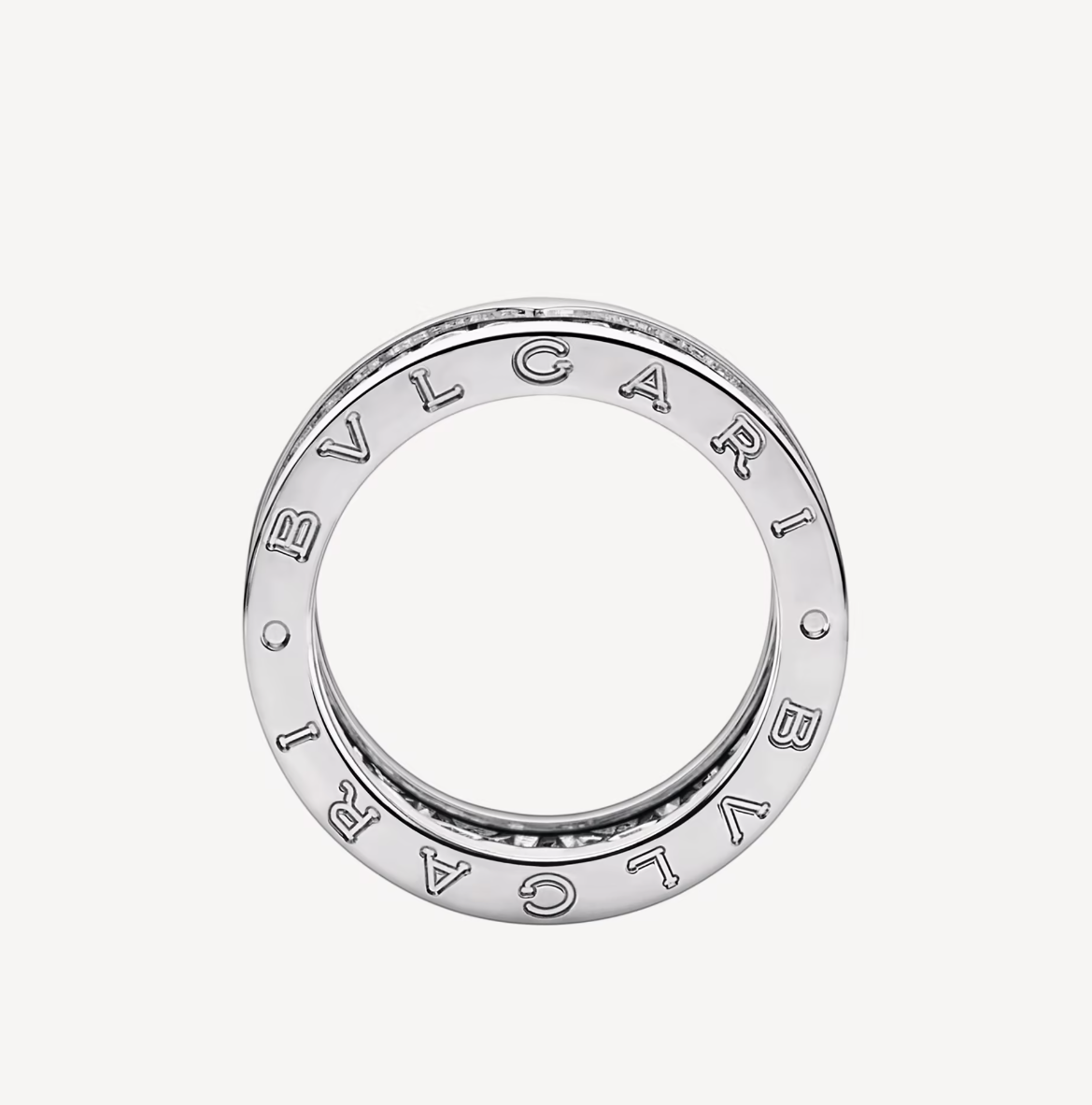 [Raffine]ZERO 1 CON DIAMANTES PAVADOS EN EL ANILLO ESPIRAL