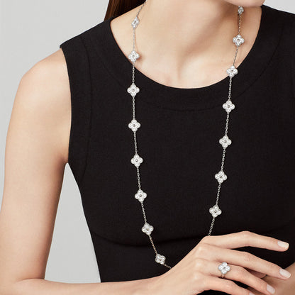 [Raffine]TREBOL 20 MOTIVOS LÁSER PLATA
