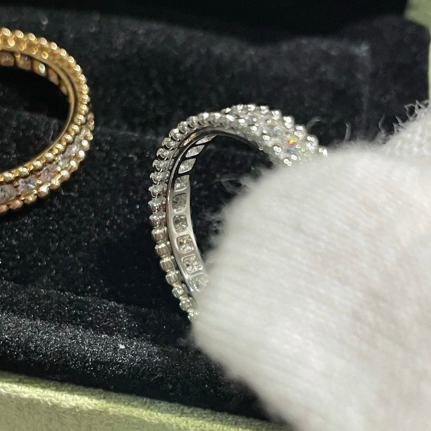 [Raffine]PERLEE DIAMOND ROSE GOLD RING