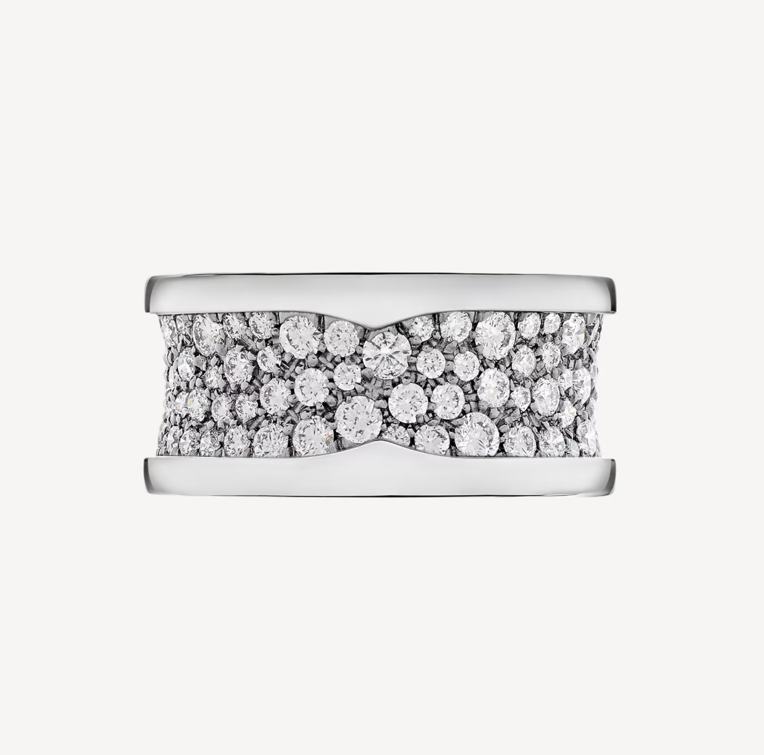 [Raffine]ZERO 1 CON DIAMANTES PAVADOS EN EL ANILLO ESPIRAL