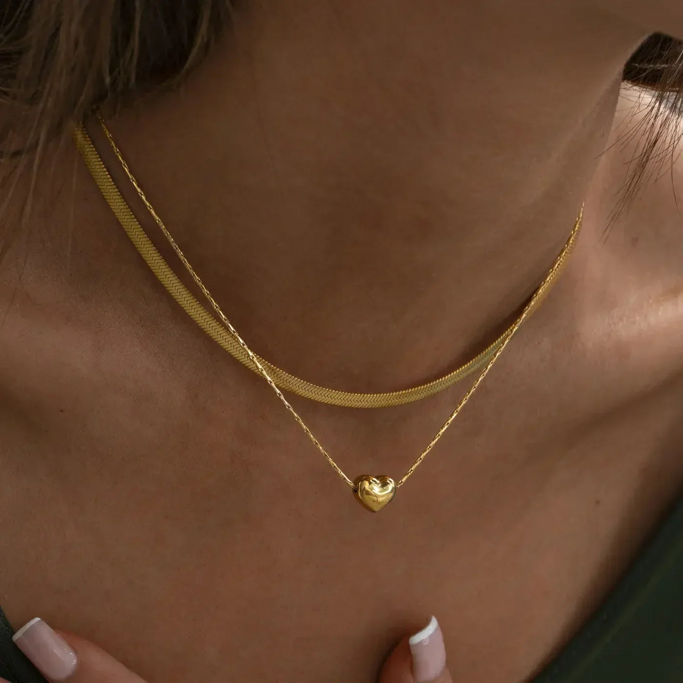 [Raffine]Jessica Gold Necklace