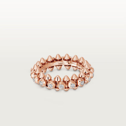 [Raffine]CLASH 6.8MM DIAMOND MEDIUM RING