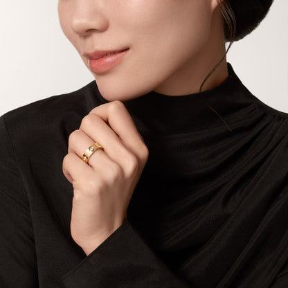 [Raffine]LOVE 5.5MM 6 DIAMOND RING