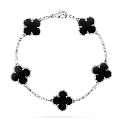 [Raffine] CLOVER 5 MOTIV ONYX-ARMBANDKOLLEKTION