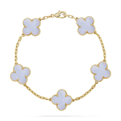 [Raffine] CLOVER 5 MOTIV LILA CHALZEDON ARMBAND KOLLEKTION