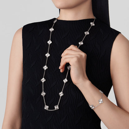 [Raffine]TREBOL 20 MOTIVOS LÁSER PLATA