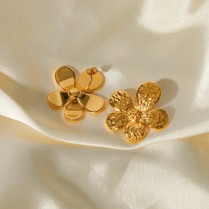 [Raffine]Daisy Gold Earrings
