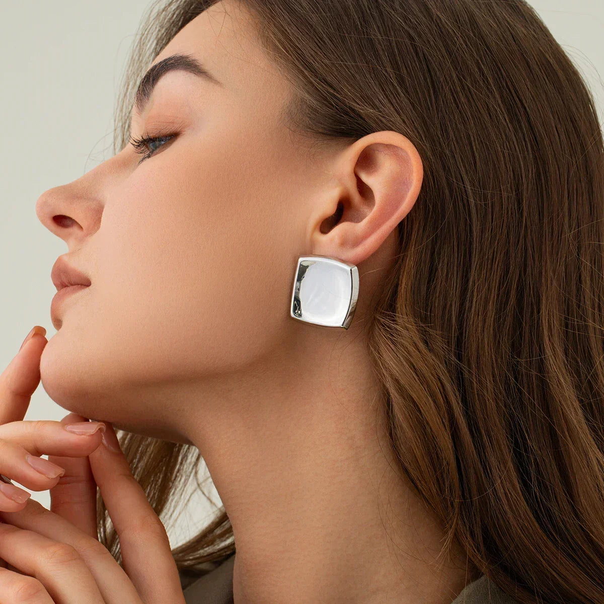 [Raffine]Poppy Gold Earrings