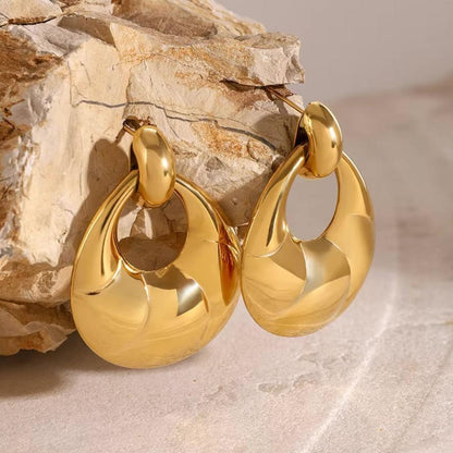 [Raffine]Coralyn Gold Earrings