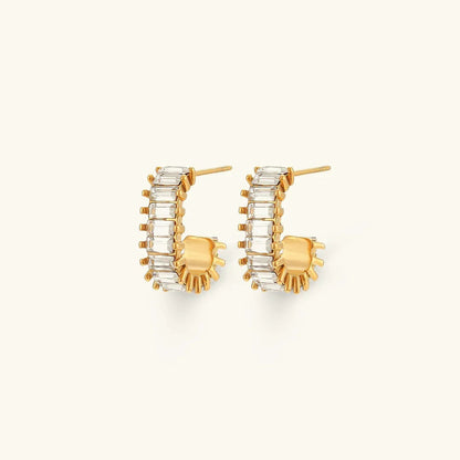 [Raffine]Agnes Diamond Earrings