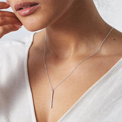[Raffine]Allison Gold Bar Necklace
