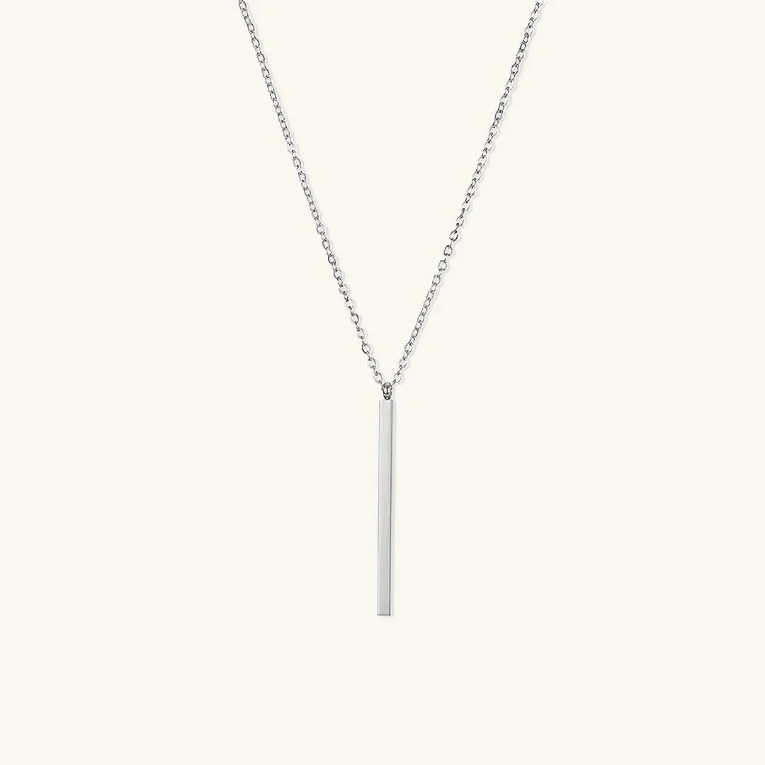 [Raffine]Allison Gold Bar Necklace