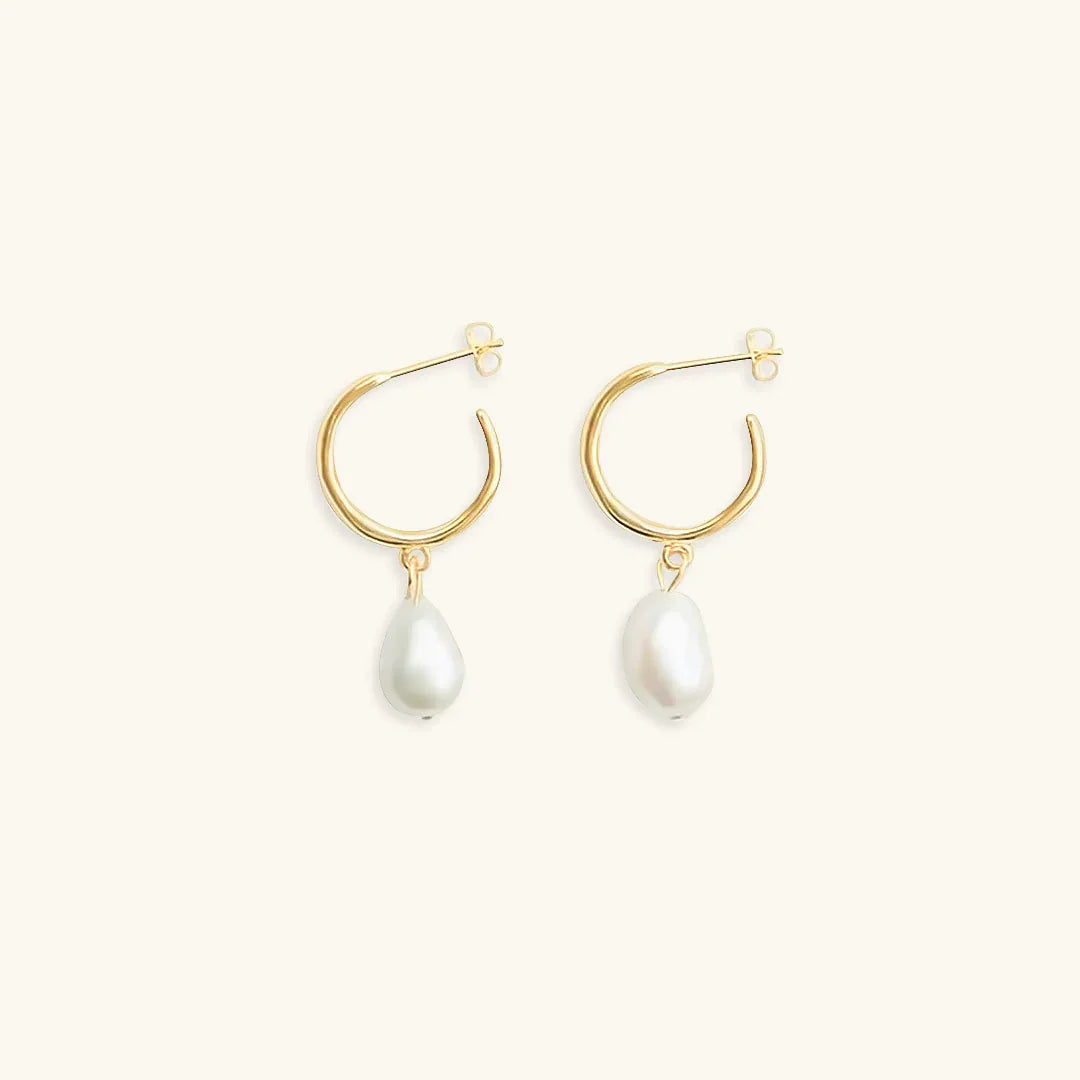 [Raffine]Asa Freshwater Pearl Earrings