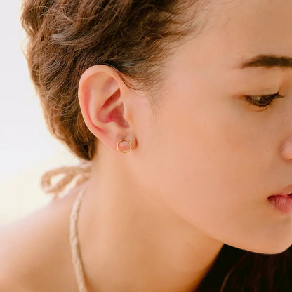 [Raffine]Aureole Gold Earrings