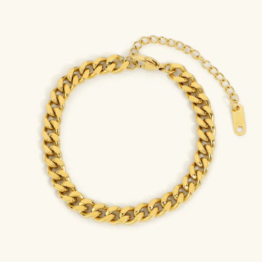 [Raffine]Jean Gold Chain Bracelet