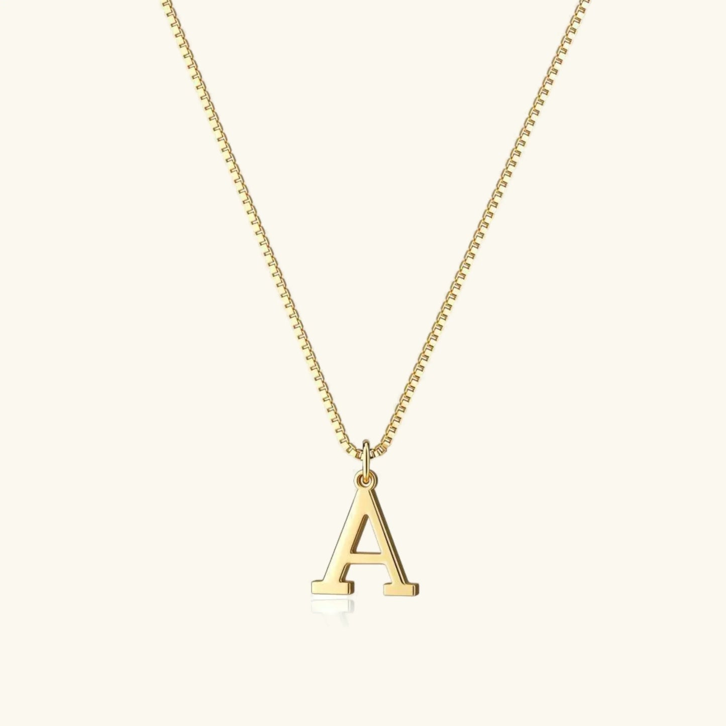 [Raffine]Therese Letter Initial Gold Necklace